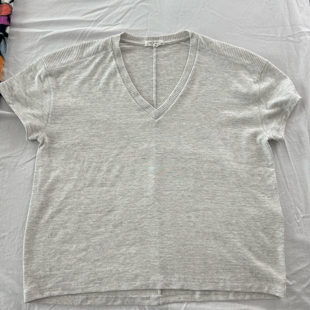 Rag’n’Bone women’s short sleeve knitted top